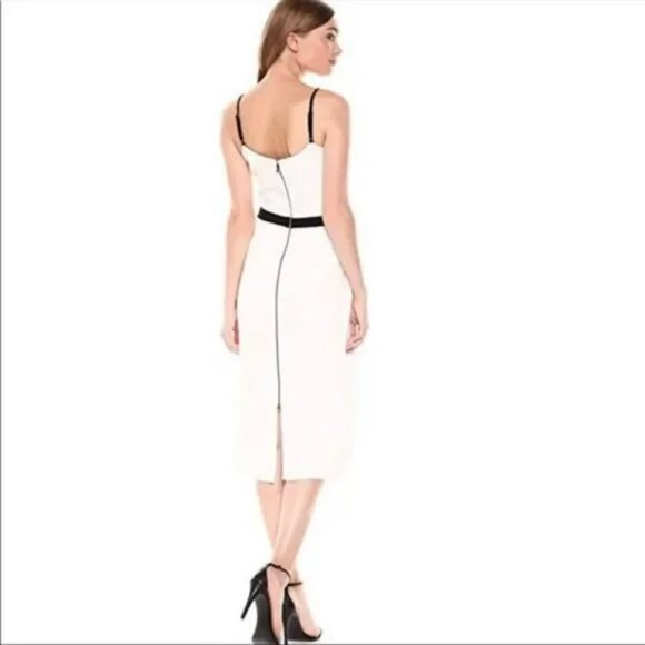 Dress the population Emma spaghetti bodycon Dress. SZ S - Picture 3 of 4